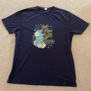 size XXL, bust up to 48” inches, let your light shine bible verse shirt